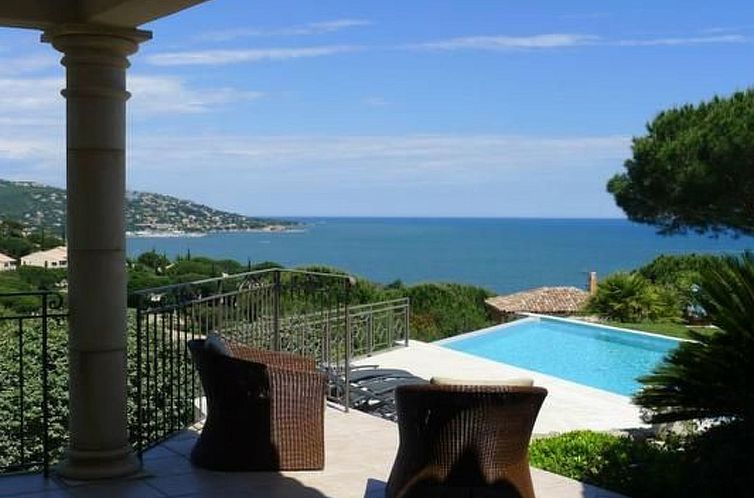 Vakantiehuis Villa in Sainte Maxime mit Sicht auf Meer