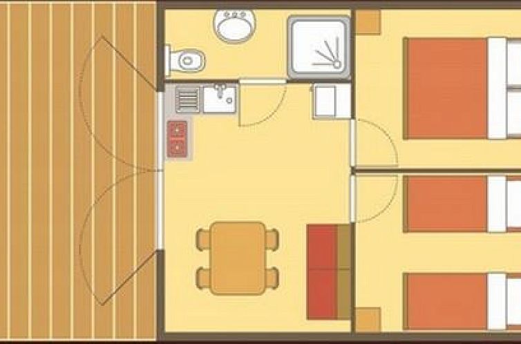 «Lodgehut op palen»