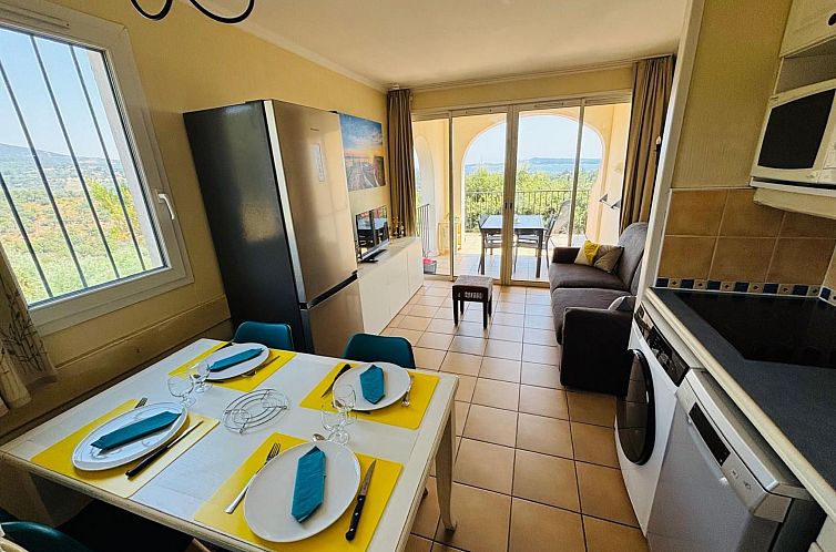 Appartement Urlaub in Grimaud 4 Personen Meerblick Klimatisi
