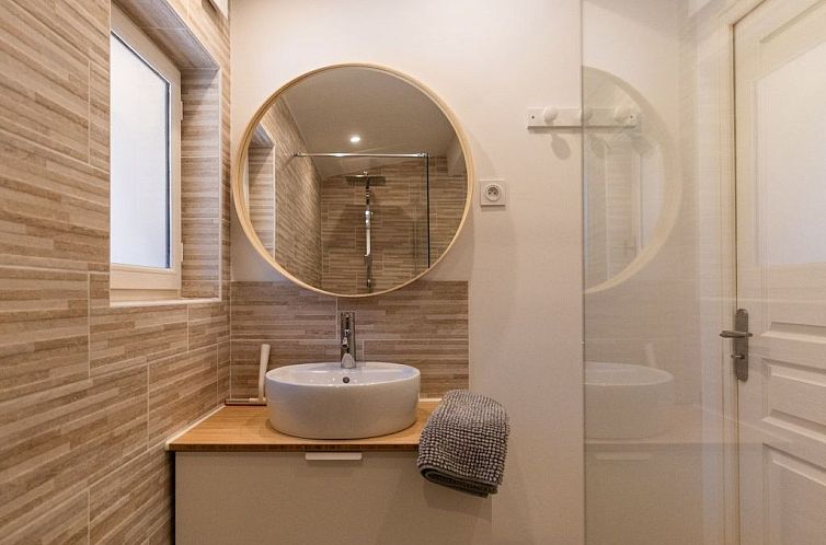 Vakantiehuis Gîte im Herzen der Weinberge, Terrasse mit ate