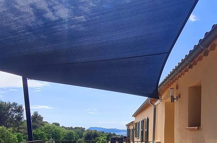 Vakantiehuis Gîte im Herzen der Weinberge, Terrasse mit ate