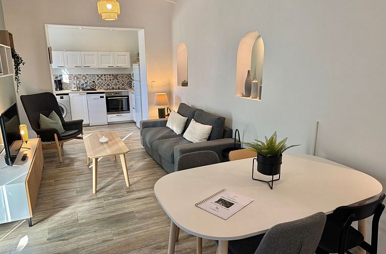 Vakantiehuis im Herzen eines Weinguts, schattige Terrasse mi