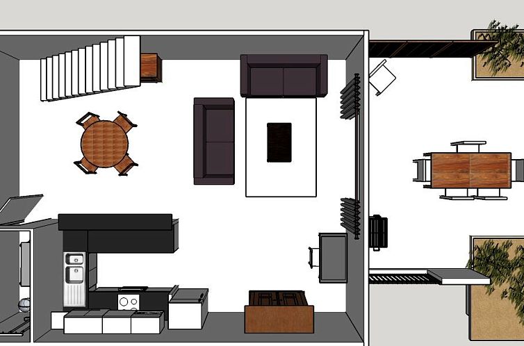 Vakantiehuis Gîte für fünf Personen