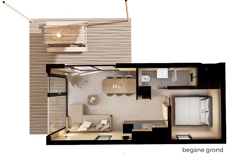 Dordogne Deluxe met bijzettent