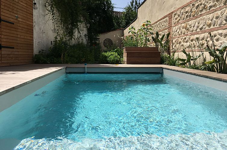 Vakantiehuis Haus mit Pool im Zentrum von Toulouse
