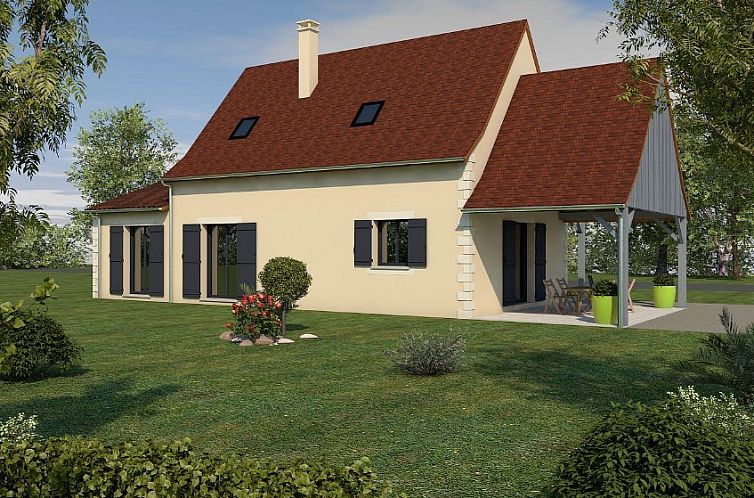 Vrijstaande woning in Gourdon
