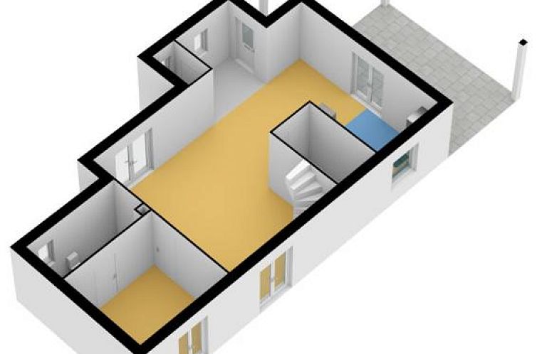 Vrijstaande woning in Gourdon