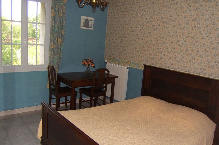 Vakantiehuis Doppelzimmer - Gartenblick