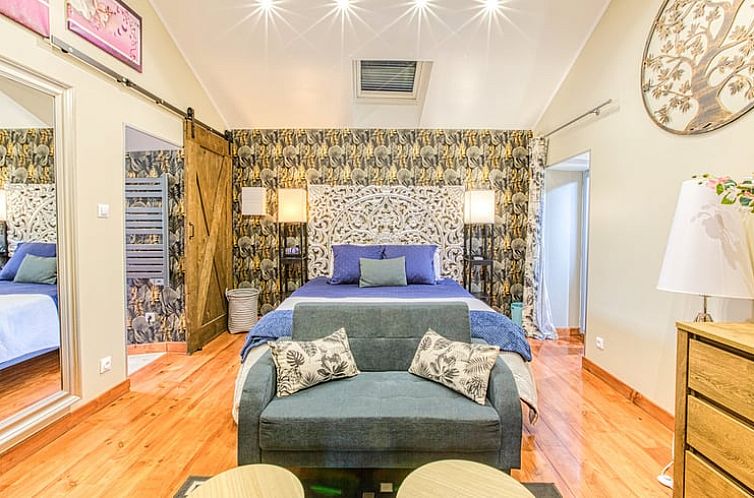 Cozy interior of Holiday Home in SEPTFONDS, ideally located in picturesque Septfonds, Midi-Pyrenees, France.