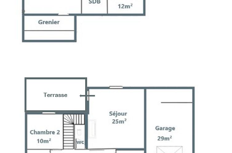 Vrijstaande woning in Montcuq