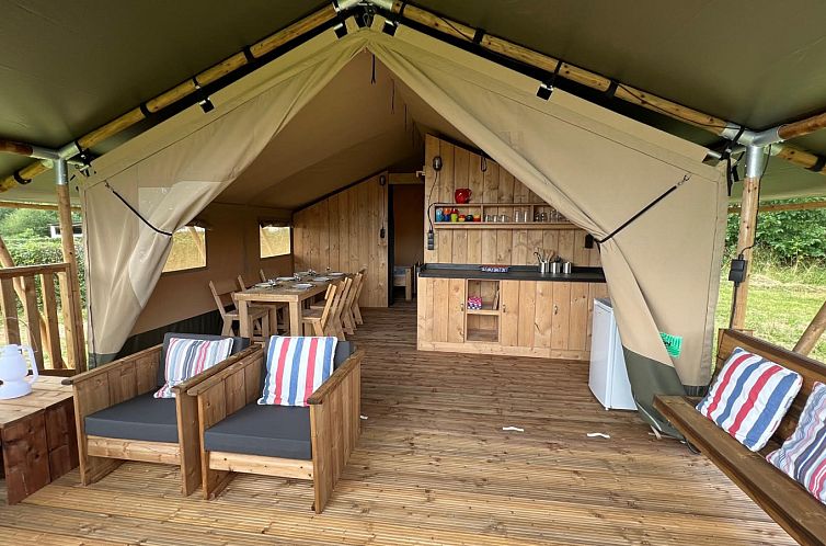 Glamping tent
