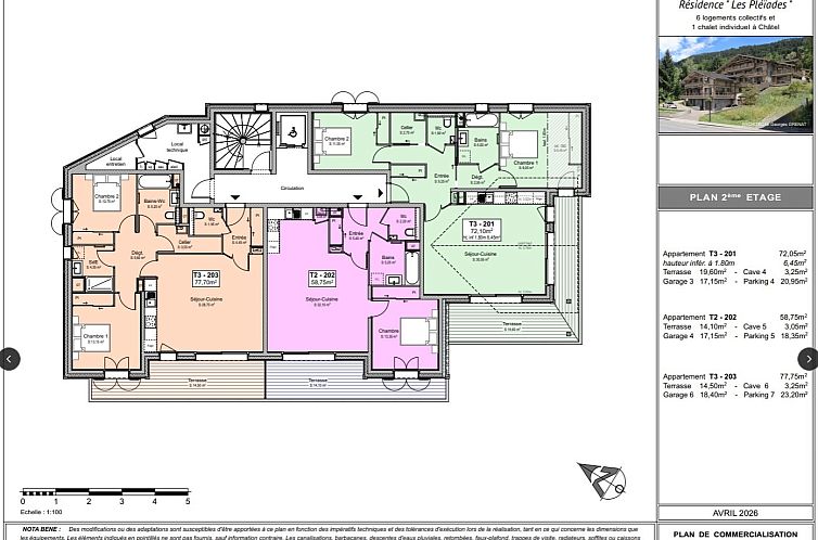 Appartement in Chatel