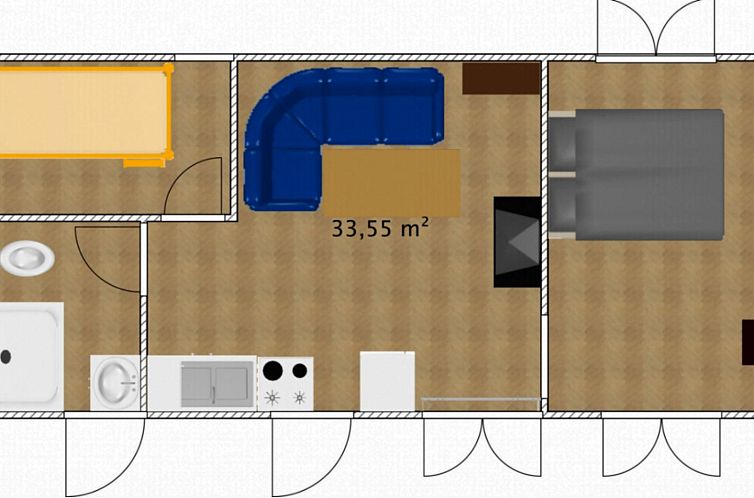 Chalet geschikt voor beperkte mobiliteit