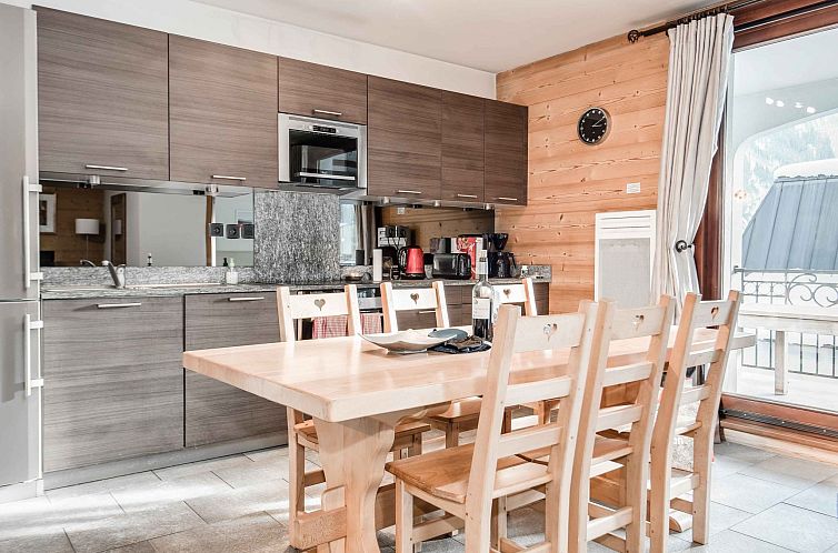 Appartement Wohnung in Chamonix mit sonnigem Balkon und toll