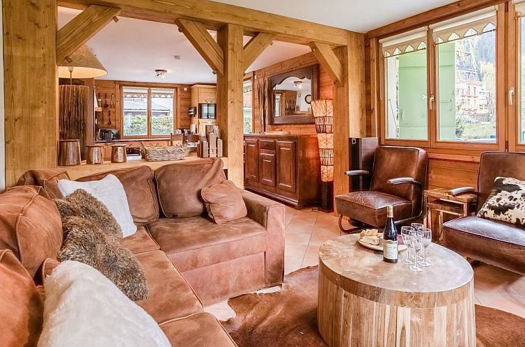 Guest house 0504093 - Apartment Rhone-Alphes - Appartement Komfortable Wohnung in Chamonix mit Südterrasse