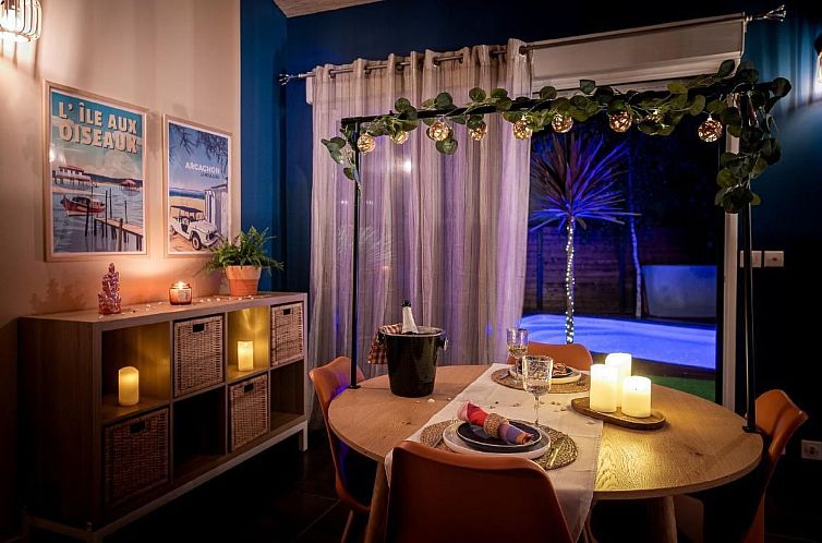 Vakantiehuis Villa Eden Bleu - Romantische Atmosphäre mit J