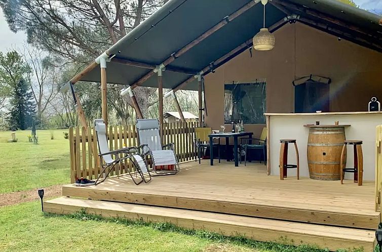 Unterkunft 054376805 - Zelthaus Aquitaine - Glamping Grand Comfort La Mirande