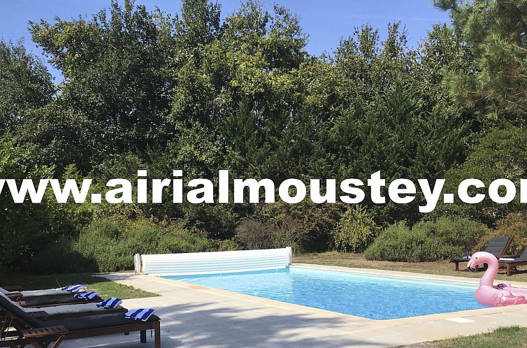 Vakantiehuis Ferienvilla "L'Airial, Moustey"