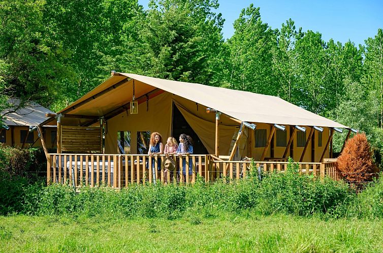 Unterkunft 05517505 - Zelthaus Picardie - Safari Tent XXL + jacuzzi