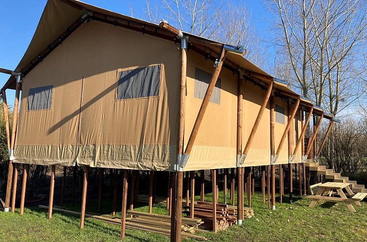 Safari Tent XXL + jacuzzi