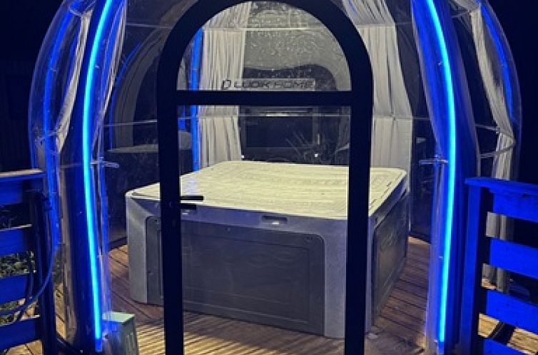 Safari Tent XXL + jacuzzi