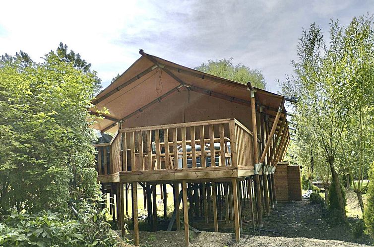 Safari Tent XXL + jacuzzi