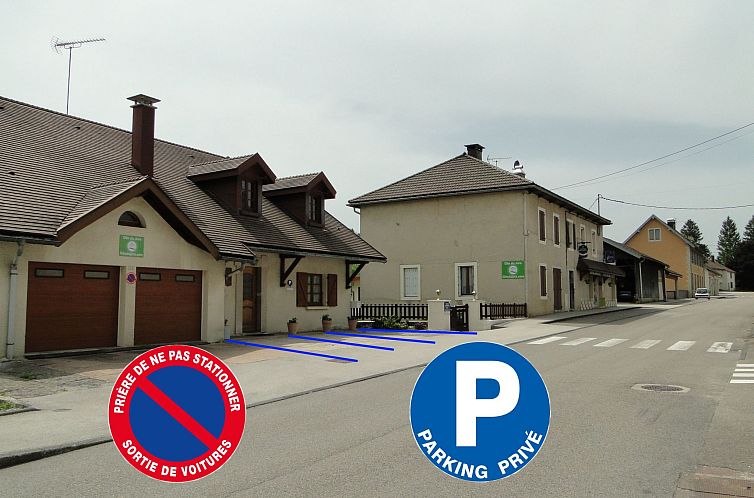 Appartement Gite Iris Montagnes du Jura mit Spa Sauna Fluss