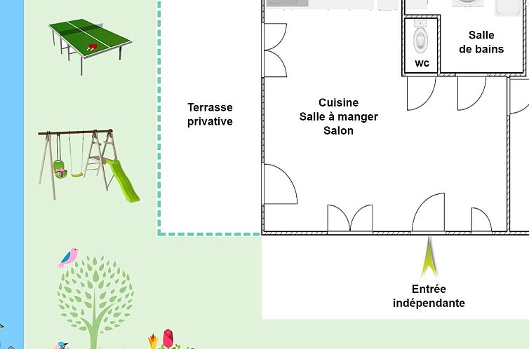 Appartement 1805 Bis mit Spa und Sauna