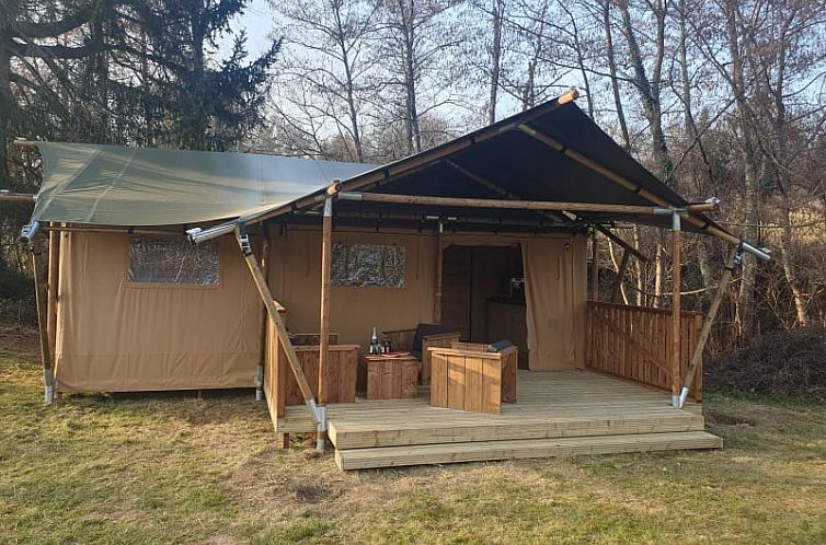 Safaritent + sanitair