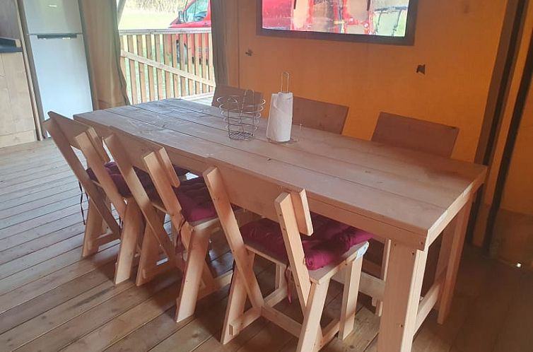 Safaritent + sanitair