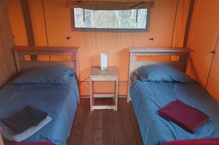 Safaritent + sanitair