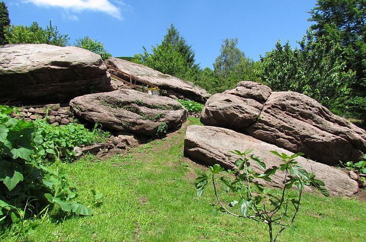 Vakantiehuis Das Gîte Fleuri mit einer herrlichen Aussicht