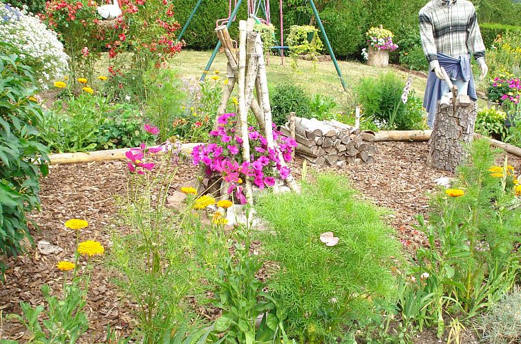 Vakantiehuis Das Gîte Fleuri mit einer herrlichen Aussicht