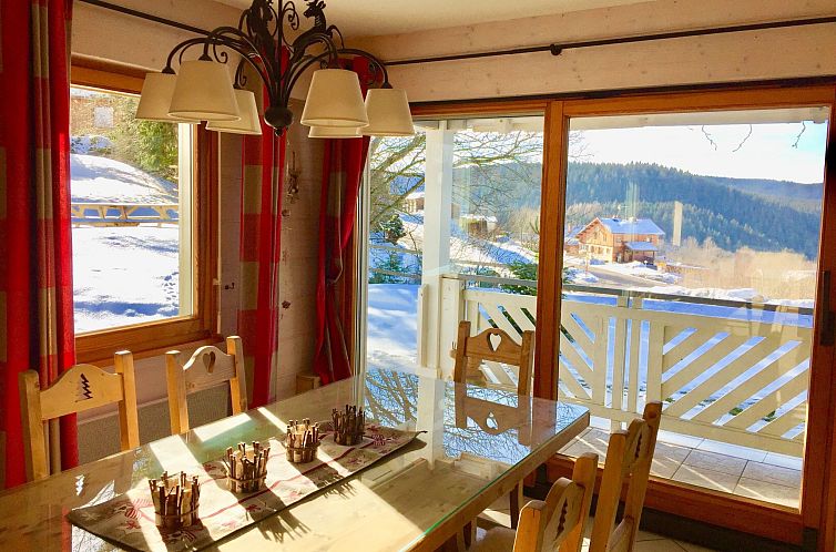 Vakantiehuis Chalet "Le Flocon Bleu" mit Blick auf das Wasse