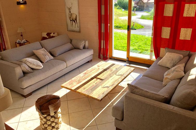 Vakantiehuis Chalet "Le Flocon Bleu" mit Blick auf das Wasse