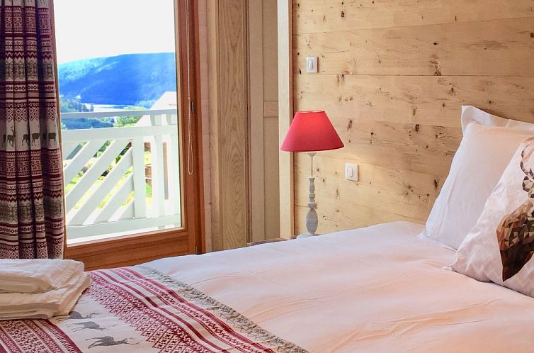 Vakantiehuis Chalet "Le Flocon Bleu" mit Blick auf das Wasse