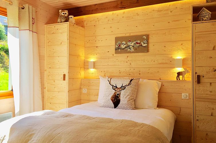 Vakantiehuis Chalet "Le Flocon Bleu" mit Blick auf das Wasse