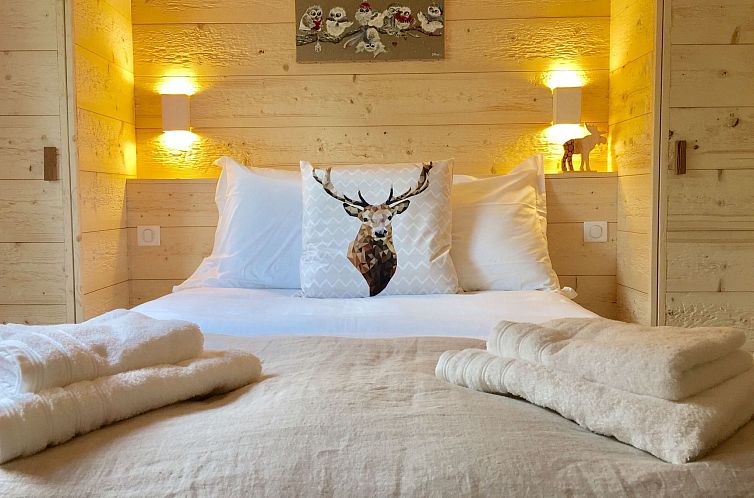 Vakantiehuis Chalet "Le Flocon Bleu" mit Blick auf das Wasse