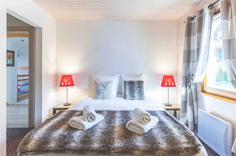 Vakantiehuis Chalet "Le Flocon Bleu" mit Blick auf das Wasse