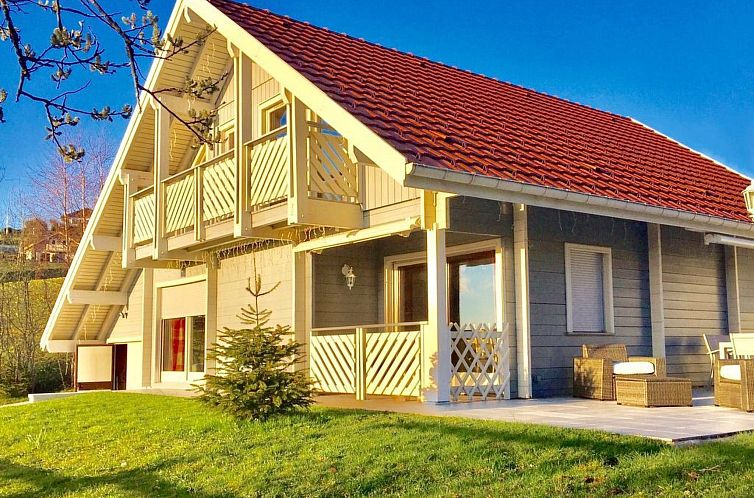 Vakantiehuis Chalet "Le Flocon Bleu" mit Blick auf das Wasse