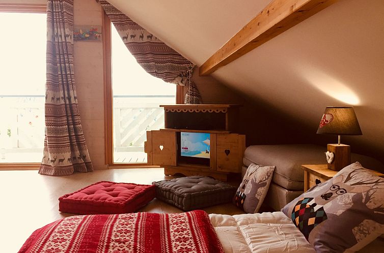 Vakantiehuis Chalet "Le Flocon Bleu" mit Blick auf das Wasse