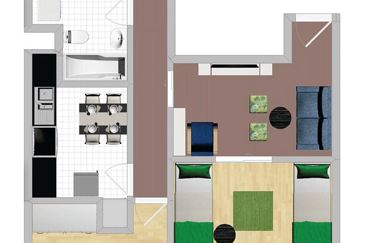Appartement Athens SmArt 3-Room Apartment