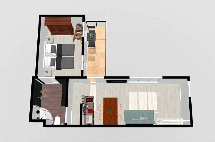 Appartement "Jasmine" mit Terrasse