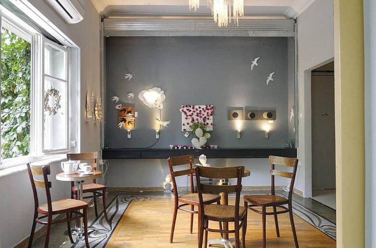 Appartement Studio "Purple Heart" mit Terrasse