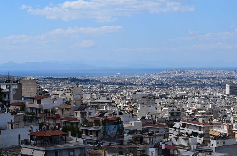 Vakantiehuis Privater Pool Panorama Athen 2 Stockwerk Villa