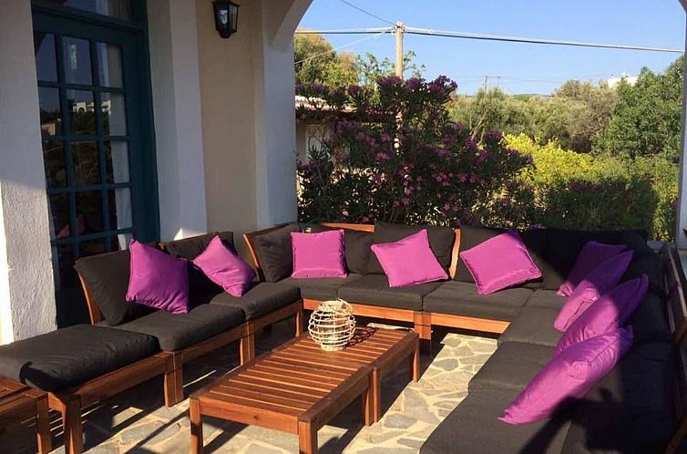 Vakantiehuis Spiti Limnos, idyllisch gelegen im Orangenhain