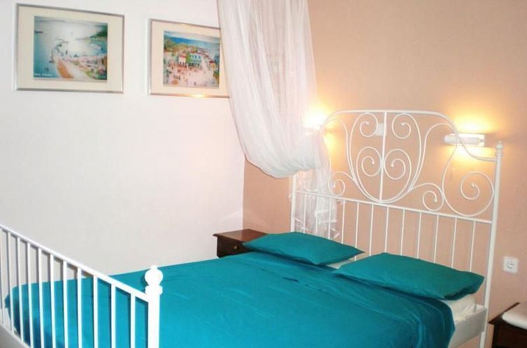 Vakantiehuis Spiti Limnos, idyllisch gelegen im Orangenhain