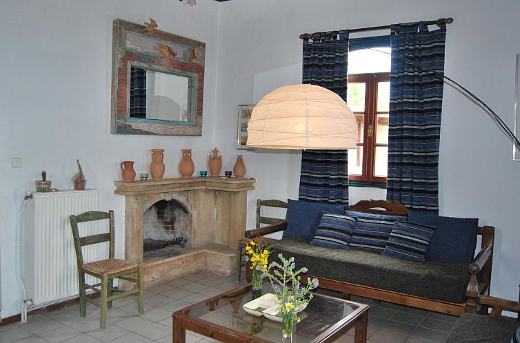 Vakantiehuis Spiti Limnos, idyllisch gelegen im Orangenhain