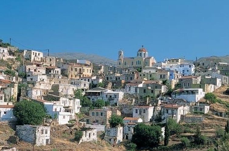 Vakantiehuis Spiti Limnos, idyllisch gelegen im Orangenhain