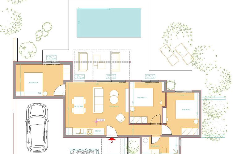 Vrijstaande woning in Asomatos